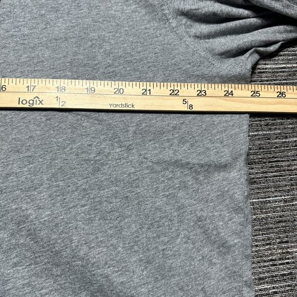 Robert Barakett CARL LS Hoodie Men's 2XL Gray Pullover 3 Button - Picture 8 of 12